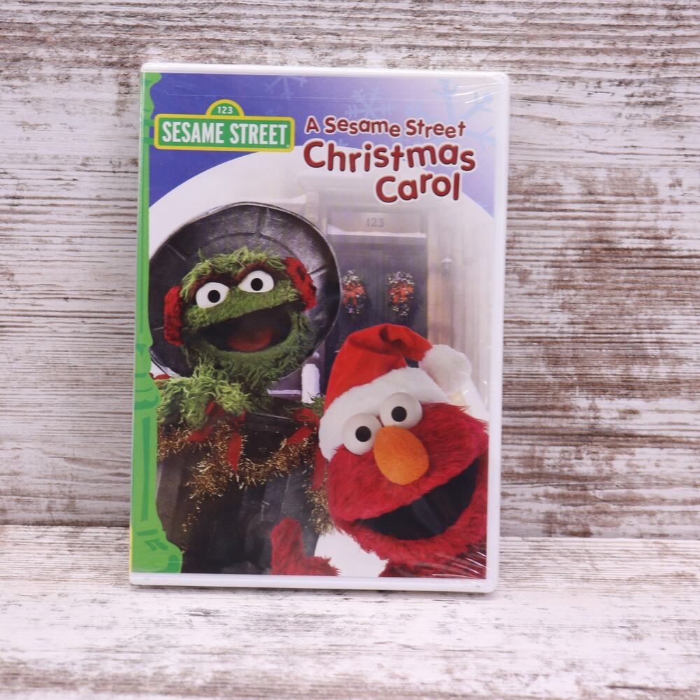 A Sesame Street Christmas Carol (DVD, 2006) New Factory Sealed